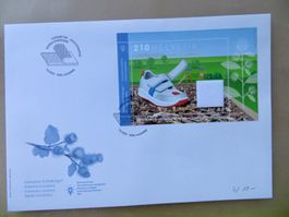Brief FDC Sonderblock 2023 Klettverschluss