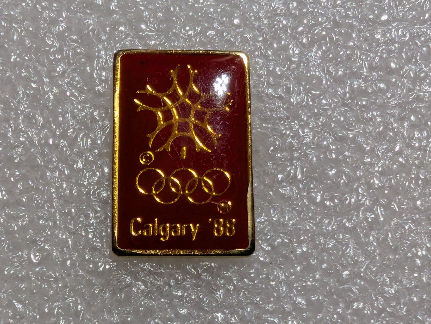 Plaquettes & Badges: Ansteckpin 18: Olympia 1988 Calgary – D'occasion à Oppligen par Pin-Fall-Shop