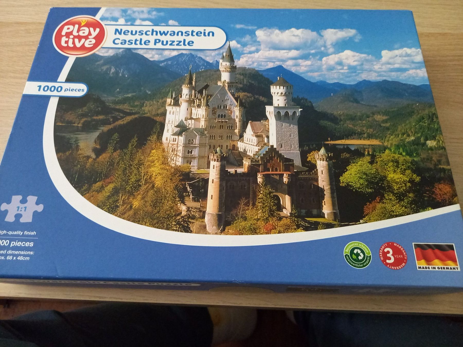 Ravensburger Puzzle: Puzzle Neuschwanstein 1000 Teile – Usato da Luzern venduto da titanic68
