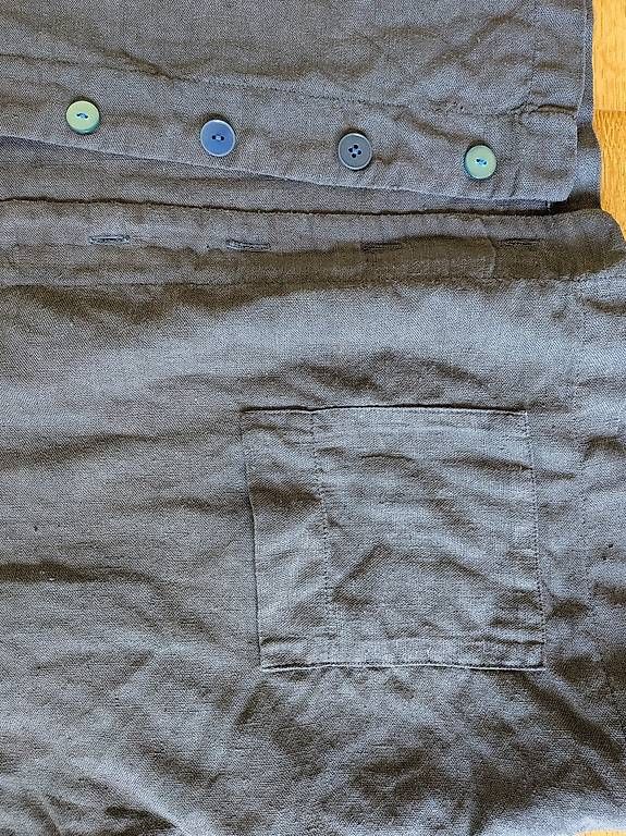 Jacken: Jacke 100% Leinen GR. XL – Neu und originalverpackt aus Bern von samtgrau 2
