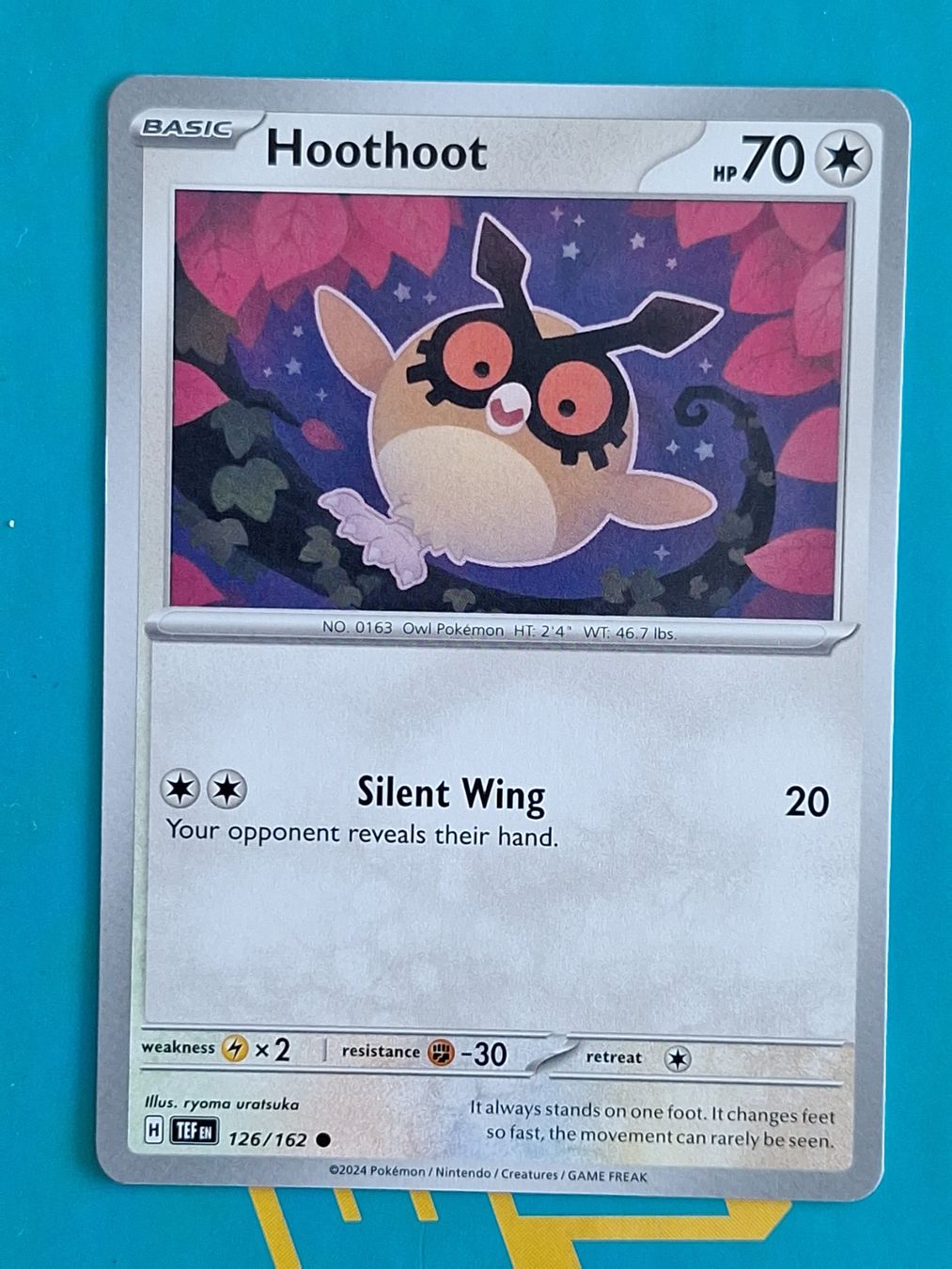 Pokémon Carte collezionabili: Hoothoot - Temporal Forces Pokemon - #7.1 – Usato da Altstätten SG venduto da GGsGameshop
