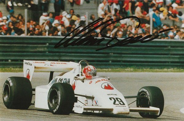 Autografi: Autogramm Marc Surer San Marino 1983 – Usato da Solothurn venduto da F1shop1
