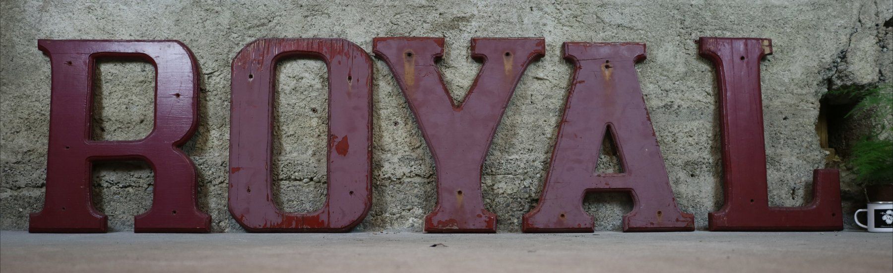 Tutte le decorazioni: Holzbuchstaben, Buchstaben "Circus Royal" – Usato da Birrwil venduto da brandschatz_birrwil 1