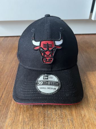Chicago Bulls Cap, New Era 39Thirty, Grösse S/M