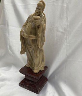Statuette: Chinesischer  Prasser - antike Figur – Usato da Niederuzwil venduto da LaBambola 2