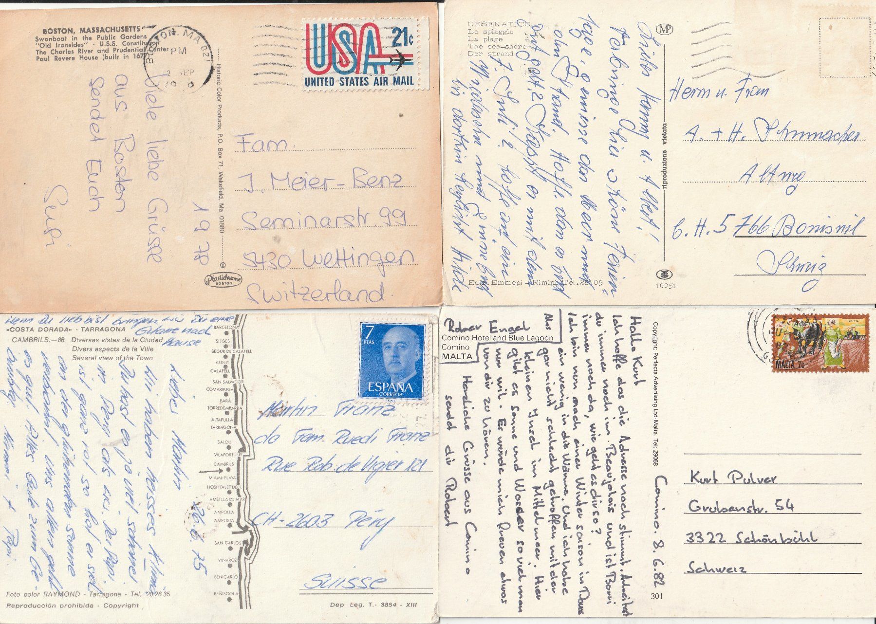 Cartoline postali: 20 Karten Weltweit – Usato da Lumbrein venduto da made02 5