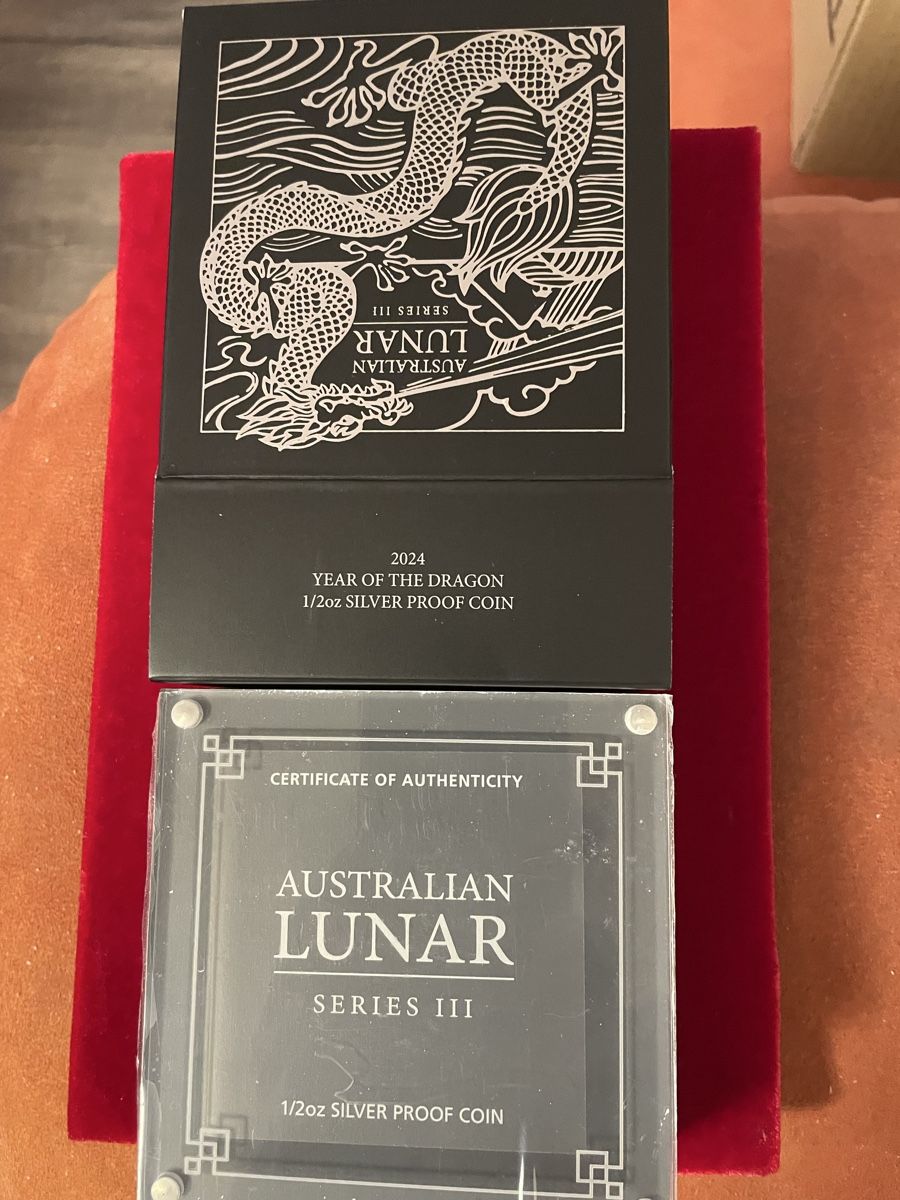 Tutti le monete: Lunar3 Drache Silber PP 1/2oz – Nuovo e nell'imballaggio originale da Obergösgen venduto da Camaro_zl1 1