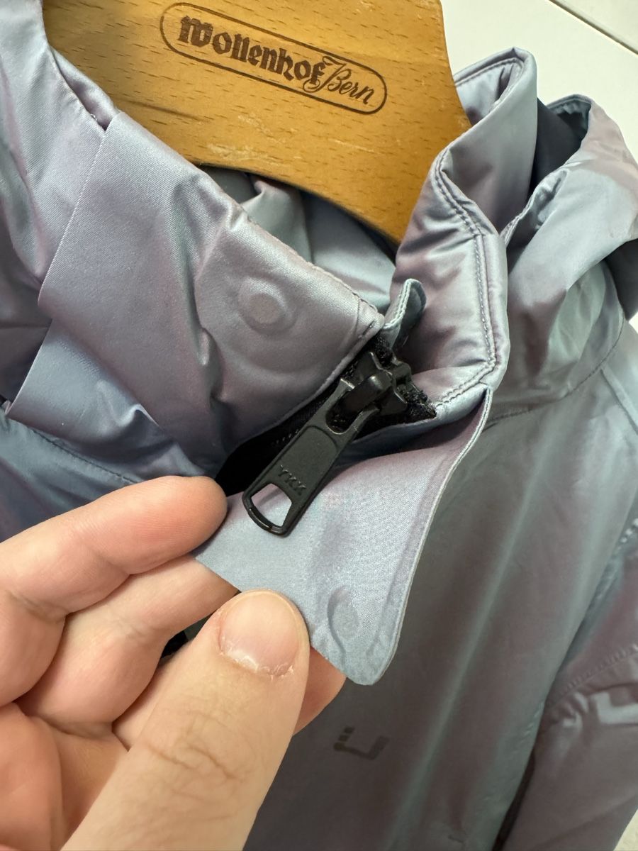 Jacken: Uber Daunen Winterjacke mit Kapuze, Grau, PrimaLoft, L – Neu (gemäss Beschreibung) aus Niederbipp von yar_tf6f 5