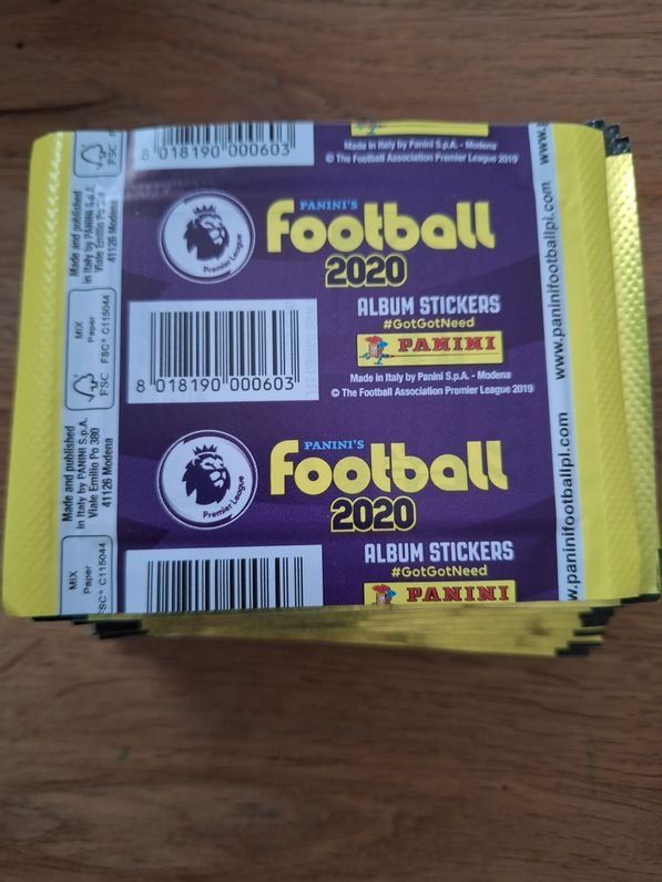 Panini Carte collezionabili: Panini Premiere League 2020 / Originalverpackte Tüten – Nuovo (secondo la descrizione) da Horw venduto da Zemmerli 1