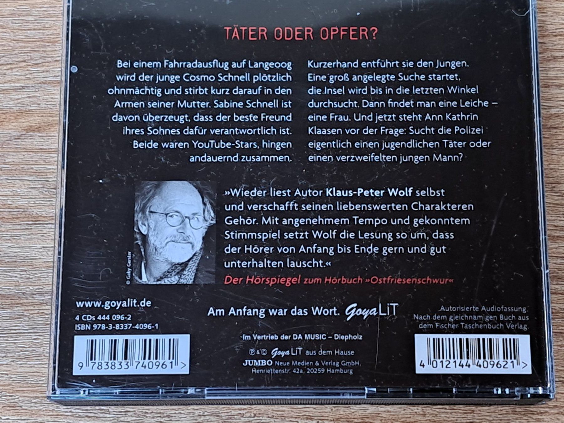 Audiolibri: Hörbuch Ostfriesen Hölle, Klaus-Peter Wolf – Nuovo (secondo la descrizione) da Unterseen venduto da Kanica 1