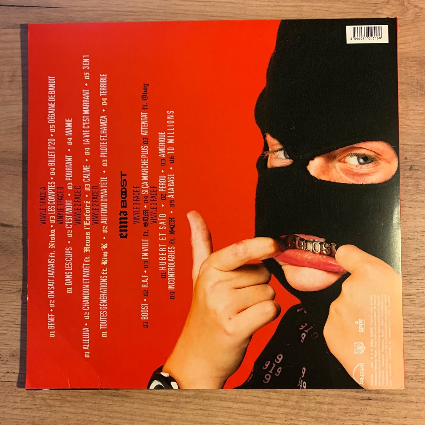 Dischi in vinile: ENNA - BOOST...OG FR 2021...VG++/EX – Usato da Gals venduto da Diskopatshop 1