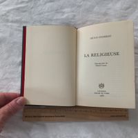 Livre Diderot, La Religieuse, Guilde du Livre 1962