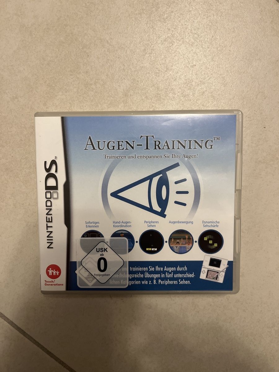 Nintendo Giochi: Augen Training Nintendo ds – Usato da Suhr venduto da SchnapperCH