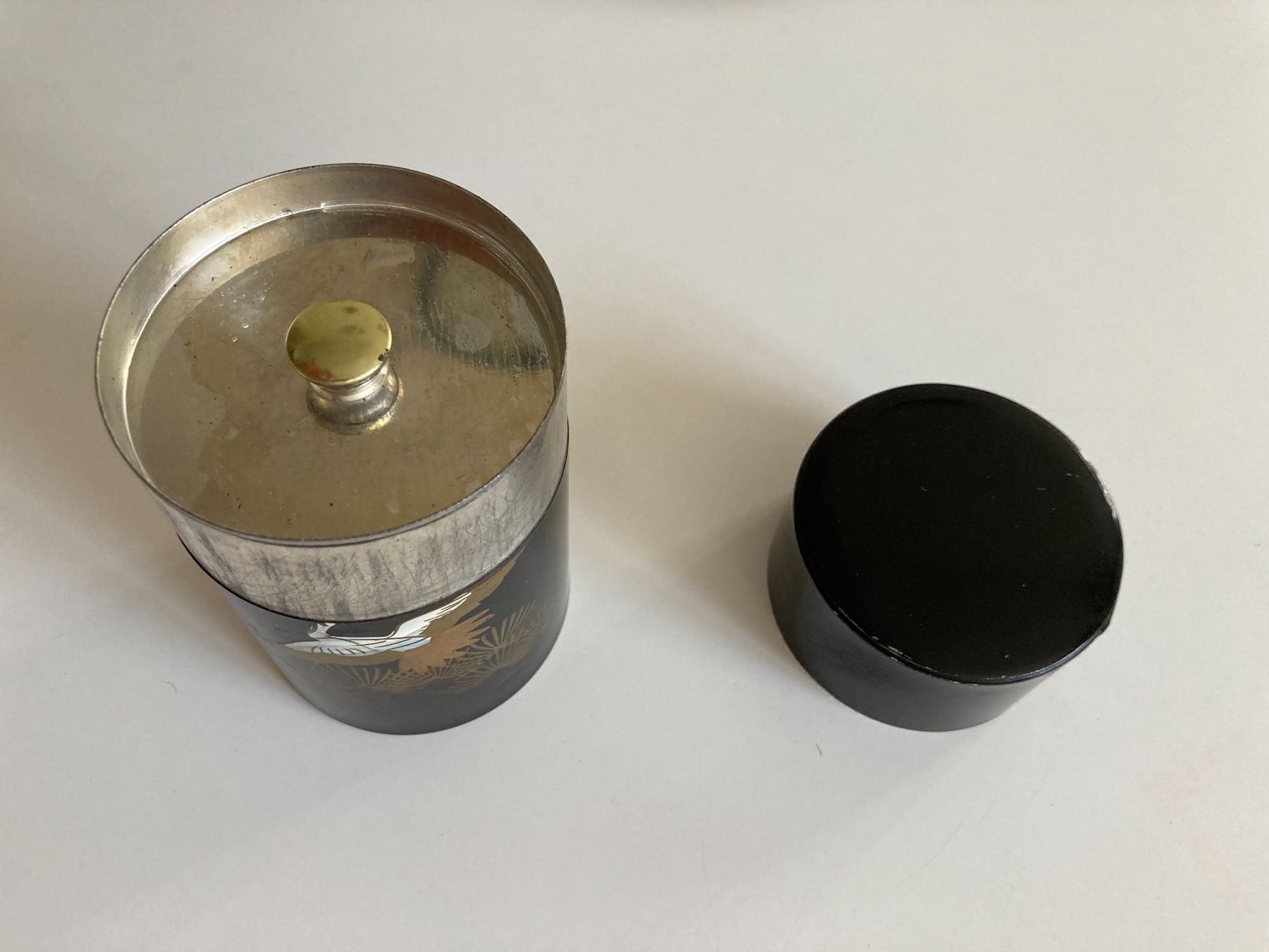 Zuccheriere: Blech - Büchse mit 2 Deckel.  Dose – Usato da Zürich venduto da Chaeffeler 2