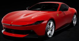 FERRARI AMALFI 2025 - CON VETRINA ROSSO Corsa 1/18 MR NEU