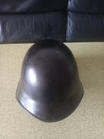 Schweizer Feuerwehrstahlhelm Modell 18  gebrauchter Zustand