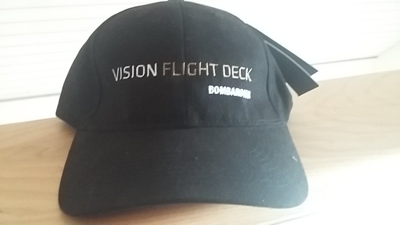Copricapi, berretti & cappellini: Bombardier Aviation, Global VFD 2 caps – Nuovo (secondo la descrizione) da Bussy FR venduto da Plymouth1963