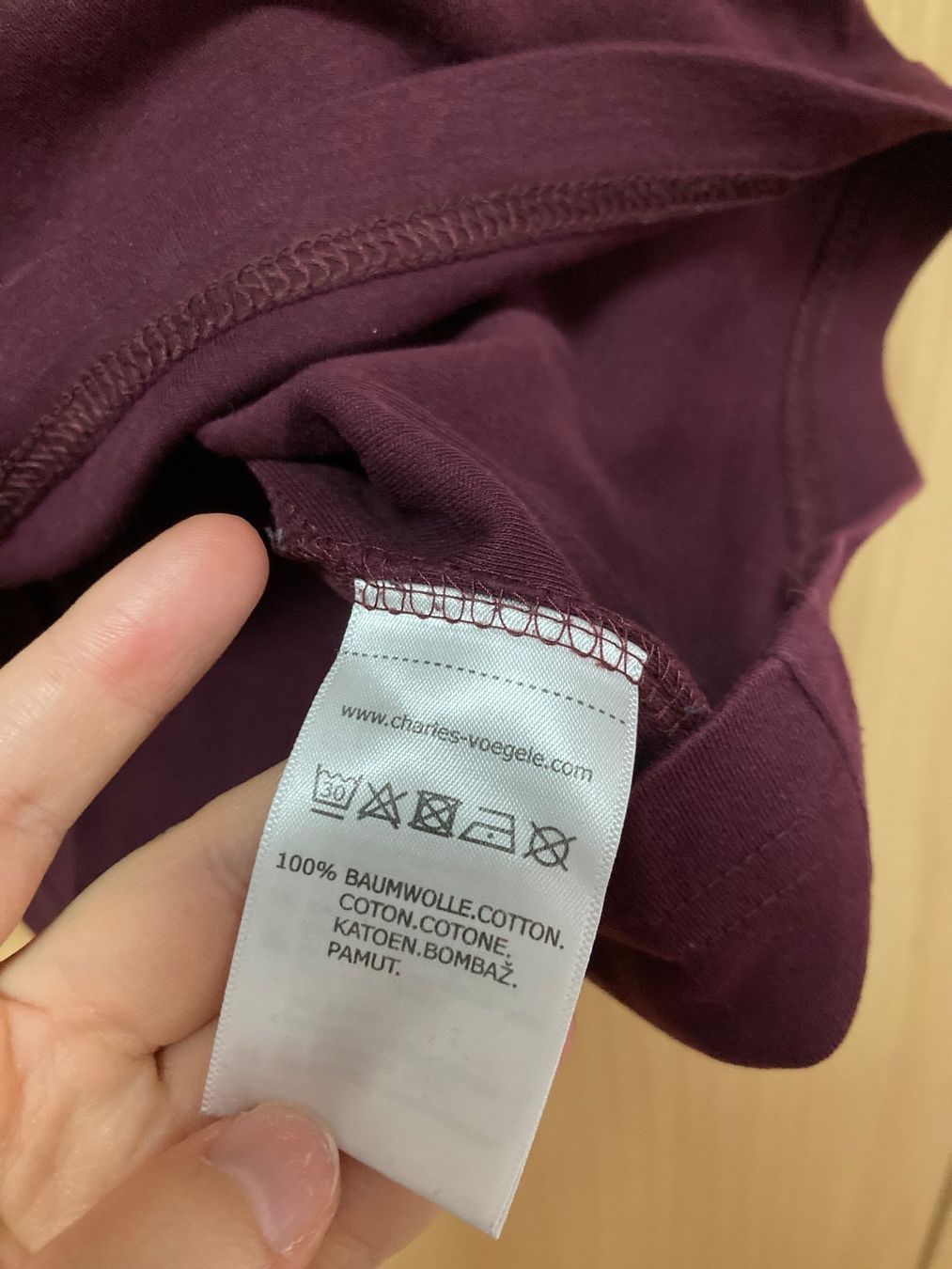 T-shirt: Weinrotes langarm Shirt Gr. XXL – Nuovo (secondo la descrizione) da Thun venduto da Vans_98 3