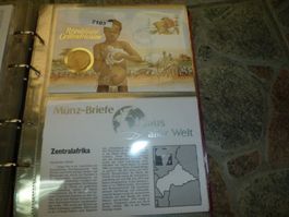 Münzbrief Zentralafrika