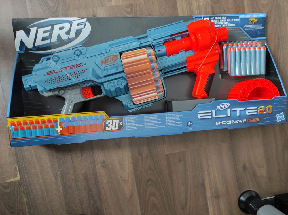 NERF Elite 2.0 Shockwave RD-15 | Kaufen auf Ricardo