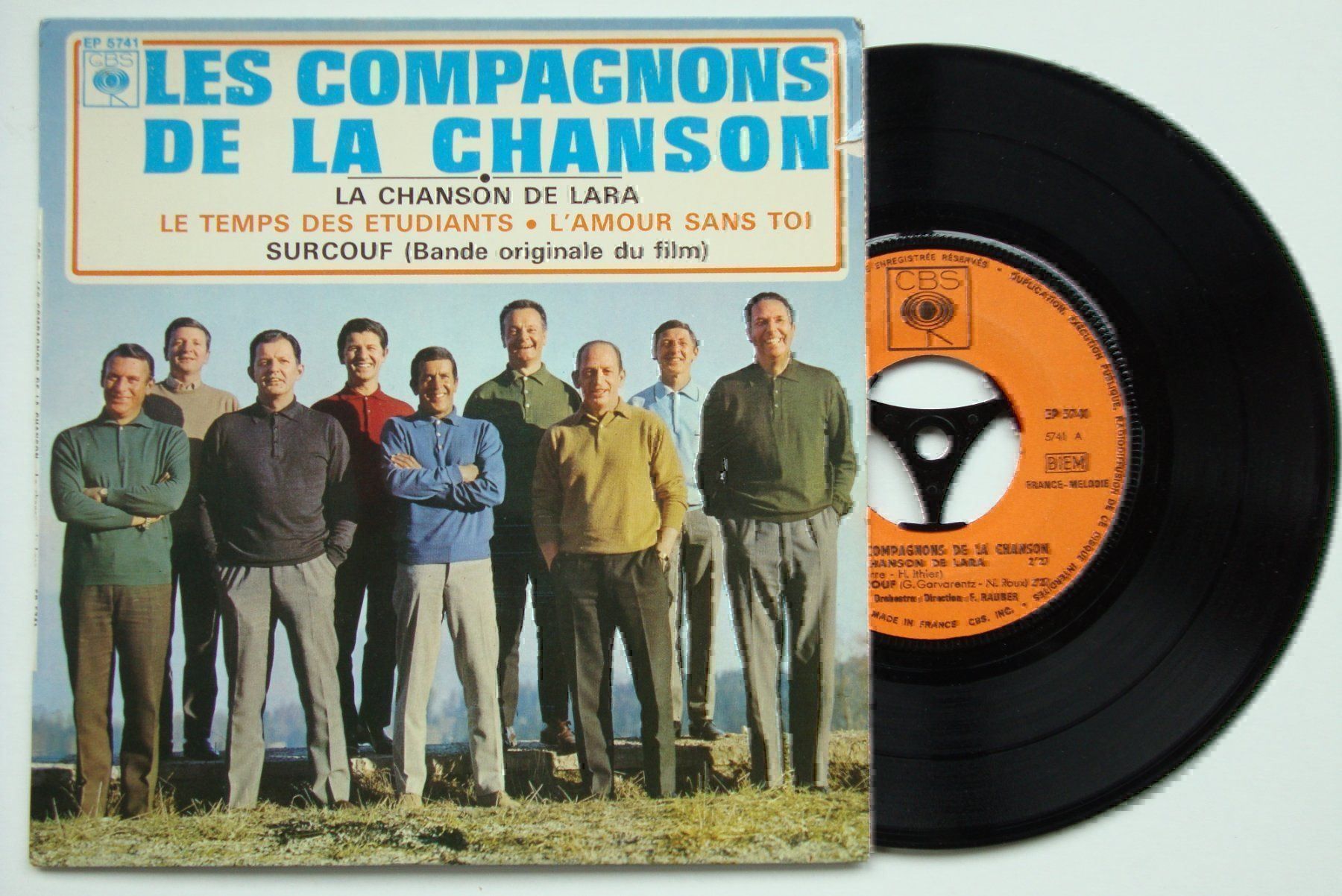 Schallplatten: COMPAGNONS DE LA CHANSON-CHANSON DE LARA – Gebraucht aus Bern von Uli_10_11
