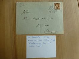 Watt, Pro Juventute 1940 Nr. 94, Warze auf Auge