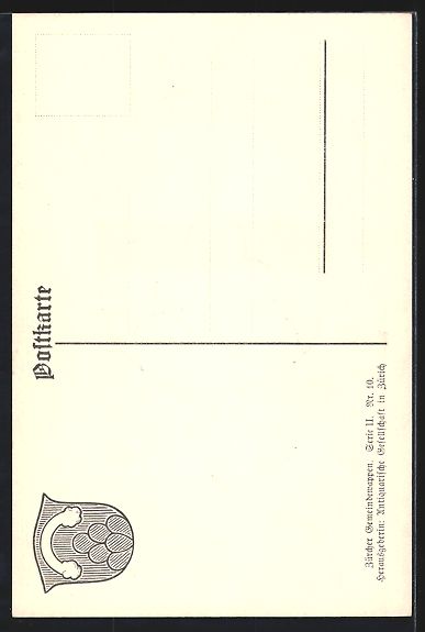 Ansichtskarten: AK Regensberg, Wappen der Ortschaft – Gebraucht aus Berlin von bartko-reher 1