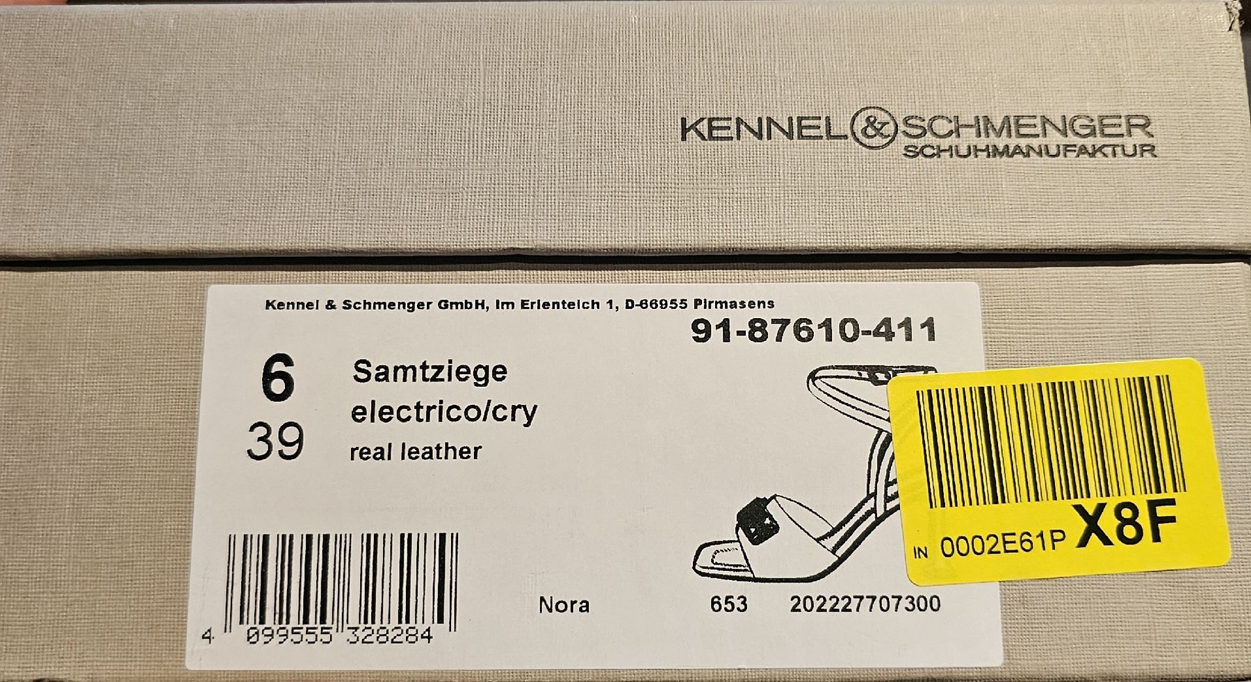 Kennel + Schmenger Scarpe da donna: Kennel & Schmenger Sandale 'NORA' in Navy – Usato da Wetzikon ZH venduto da sane1972 4