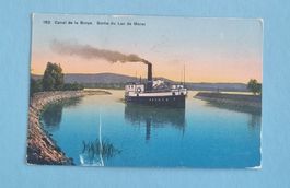 Canal de Broye - alter Dampfer - Dampfschiff