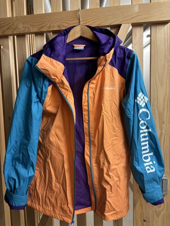 Columbia Regenjacke Damen Grösse L bunt neuwertig