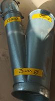 Lüftungsrohr Y-Stück verzinkt 250mm auf 150mm