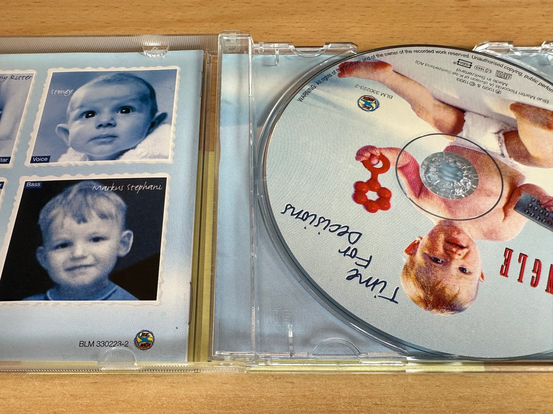 CD: The Jungle – Time For Decisions – Usato da Rikon im Tösstal venduto da Alpenmutz 2