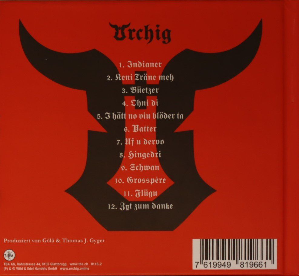 CD: Gölä – Urchig – Usato da Luzern venduto da CONTENTI 2