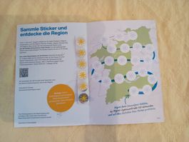 6 Sammelmarken Migros-Aare-Sammelpass