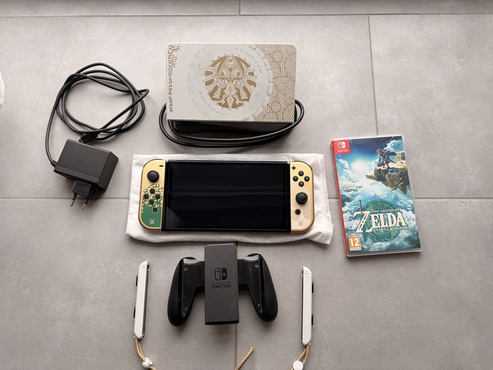 Console Nintendo Switch OLED Edition Zelda Tears of the Kind (Gebraucht ...