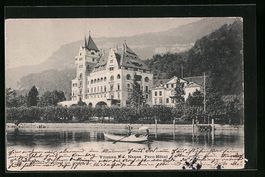 AK Vitznau, Neues Parc-Hotel, 1903