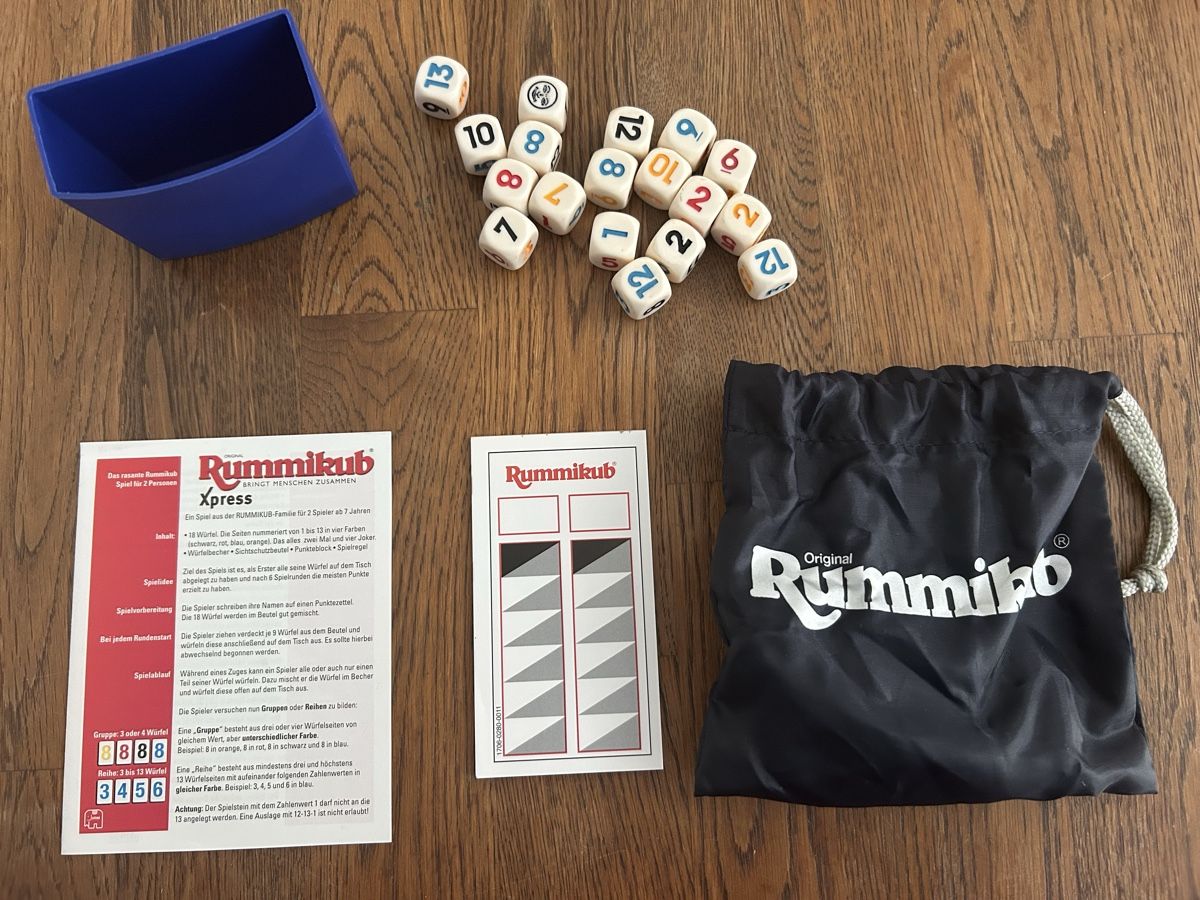 Giochi: Rummikub Xpress Würfelspiel gebraucht – Usato da Wolhusen venduto da eve_m6cg 1