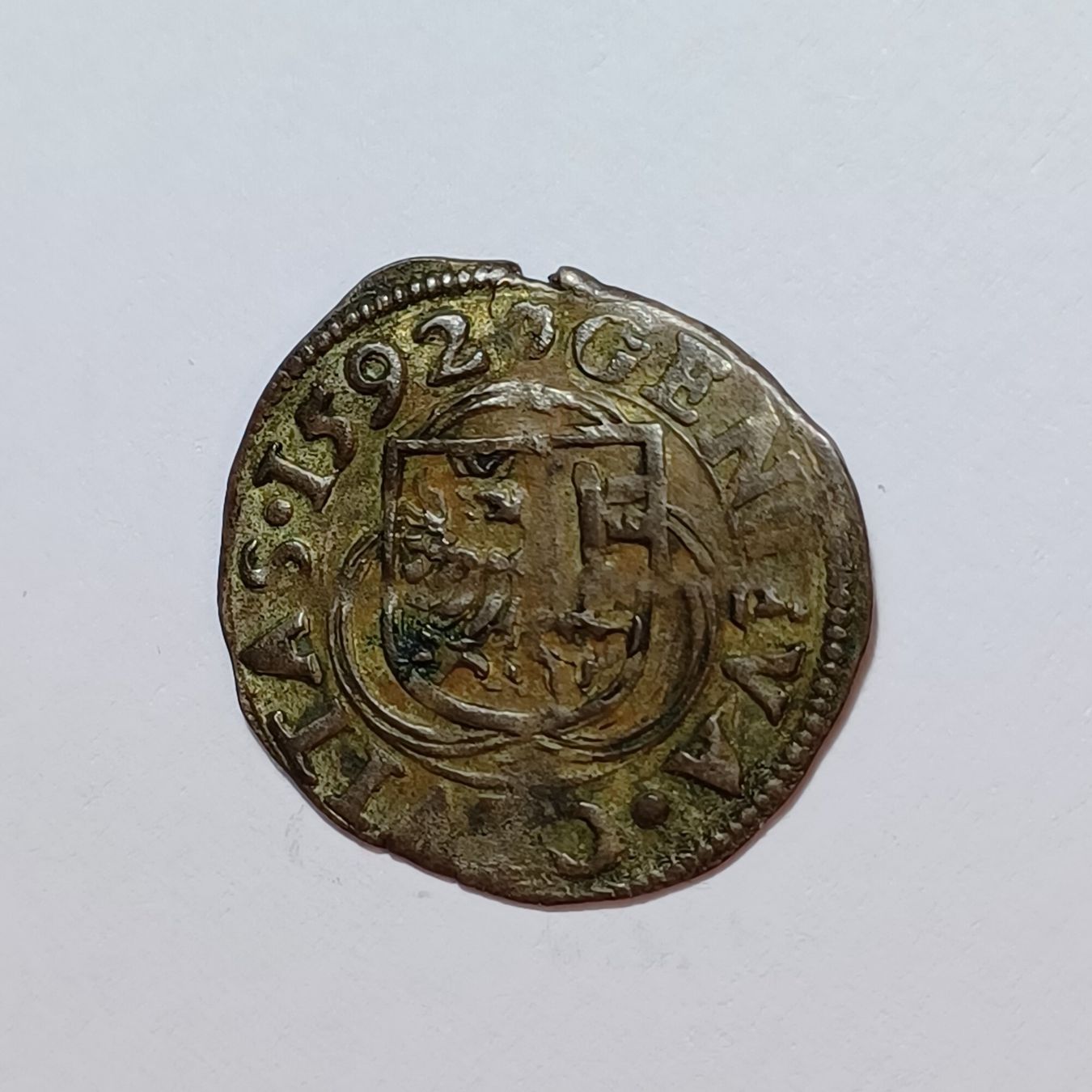 Tutti le monete: 3 Quarts 1592 Genf – Usato da Pfäffikon ZH venduto da Schweizer_Muenzen