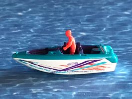 Schiff Boot MATCHBOX SKI BOAT 1:64 Wasserskiboot Sportboot