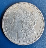 Usa-Morgan-Silver-Dollar-1879 S-Reverse of 1878