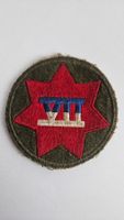 Original US Army Patch – VII Corps (7. Korps) – D-Day / WW2