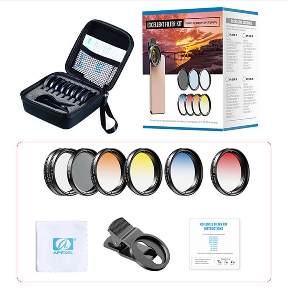 Filtri: APEXEL APL 37UV 7G 7" Telefonfilter Kit – Nuovo e nell'imballaggio originale da Malans GR venduto da BUYBEST-Schweiz 4