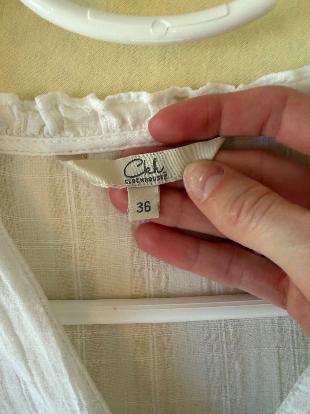 C&A Kleider: C&A weisses Sommerkleid, Grösse 36 – Gebraucht aus Volketswil von yar_c9dx 4