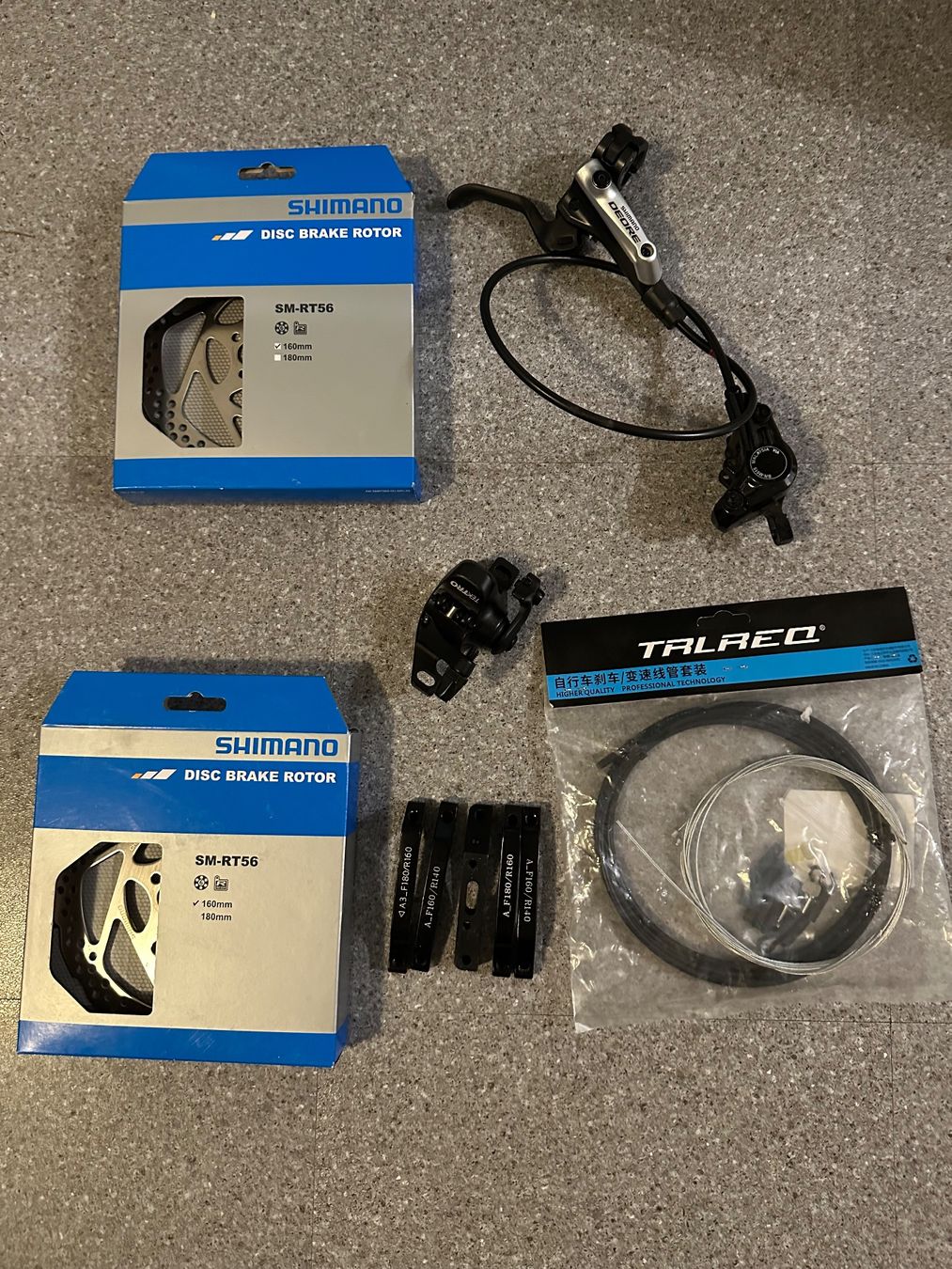 Shimano Pezzi di ricambio: Shimano Deore and Tektro bundle – Nuovo (secondo la descrizione) da Signy venduto da HelloVeloCH
