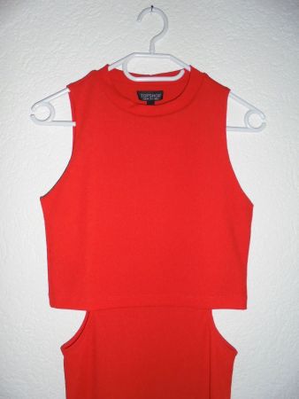 LANGES KLEID VON TOPSHOP GRÖSSE 34