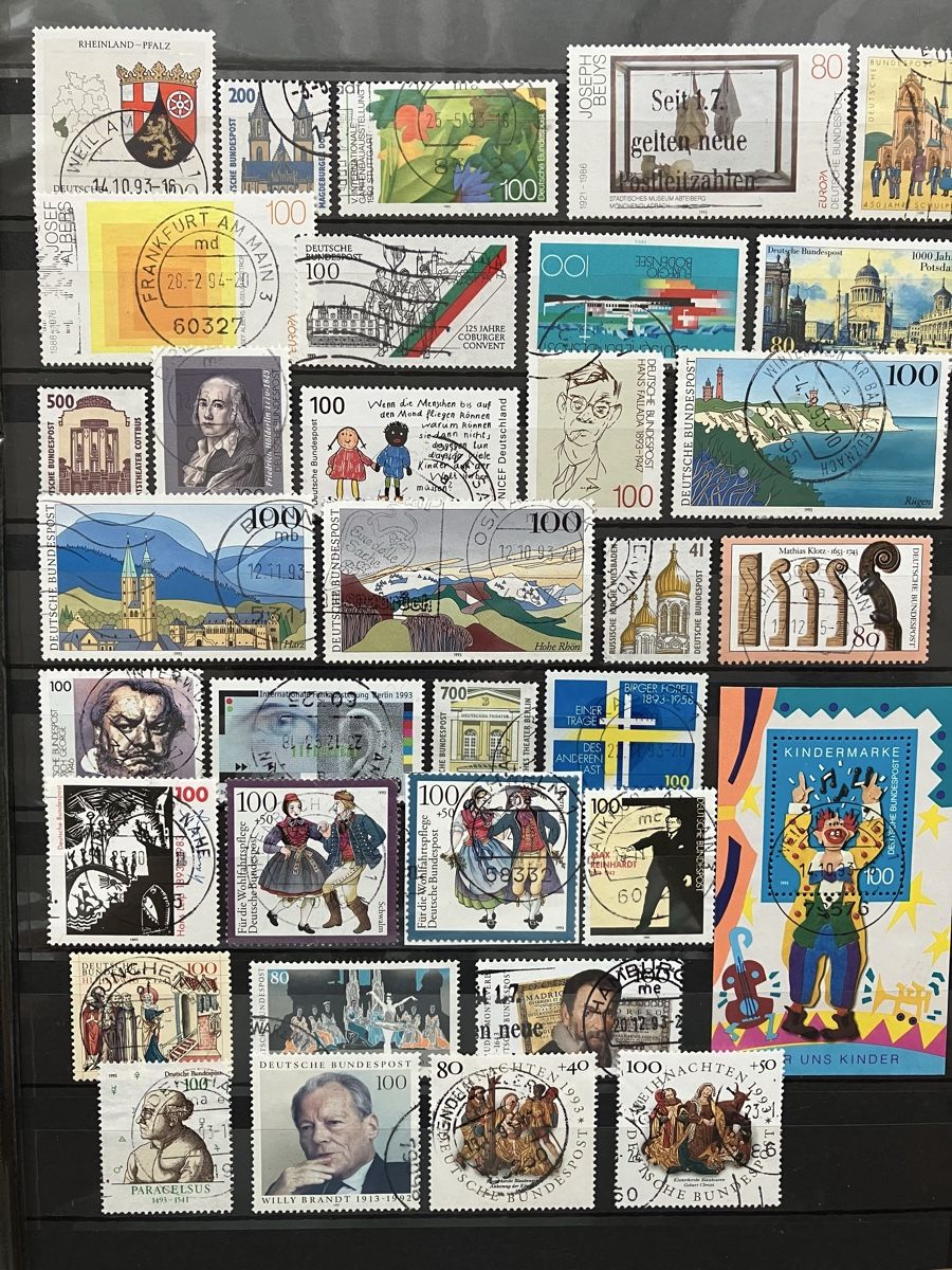 Tutti i francobolli: Deutschland ab 06.11.1990 6s – Usato da Cham venduto da Diablo1232 5