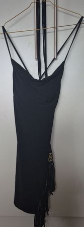 Tanzkleid..Sexy, kurzes  Kleid mit Fransen , Gröss XS