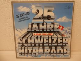 25 Jahre Schweizer Hitparade 4. Folge 80-85 Schallplatten LP