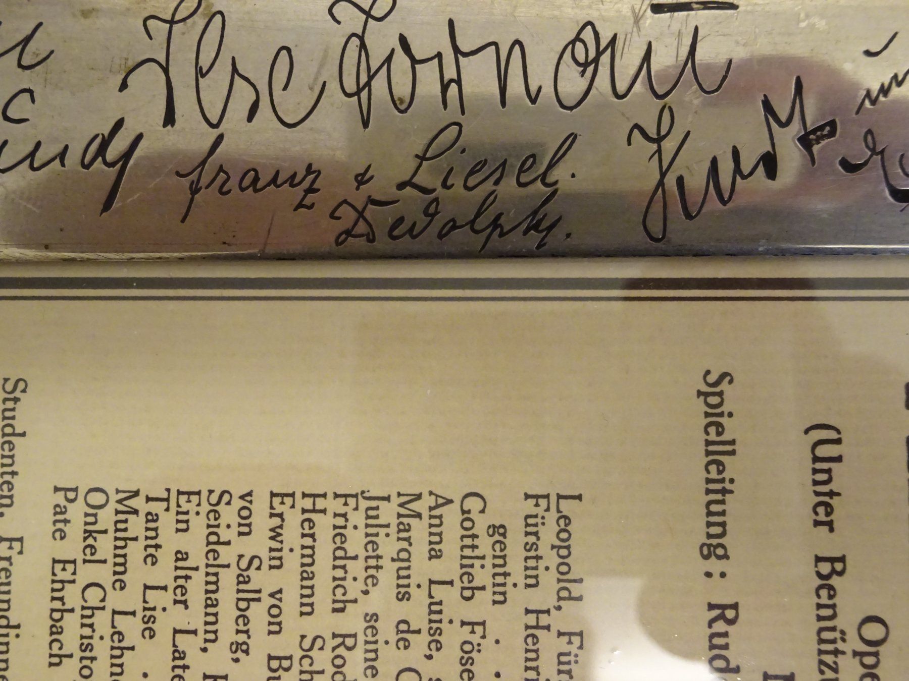 Autografi: Theater Pokal / Albert Pullman (1893-1965) Autogramm – Usato da Oetwil am See venduto da Golfsud 6