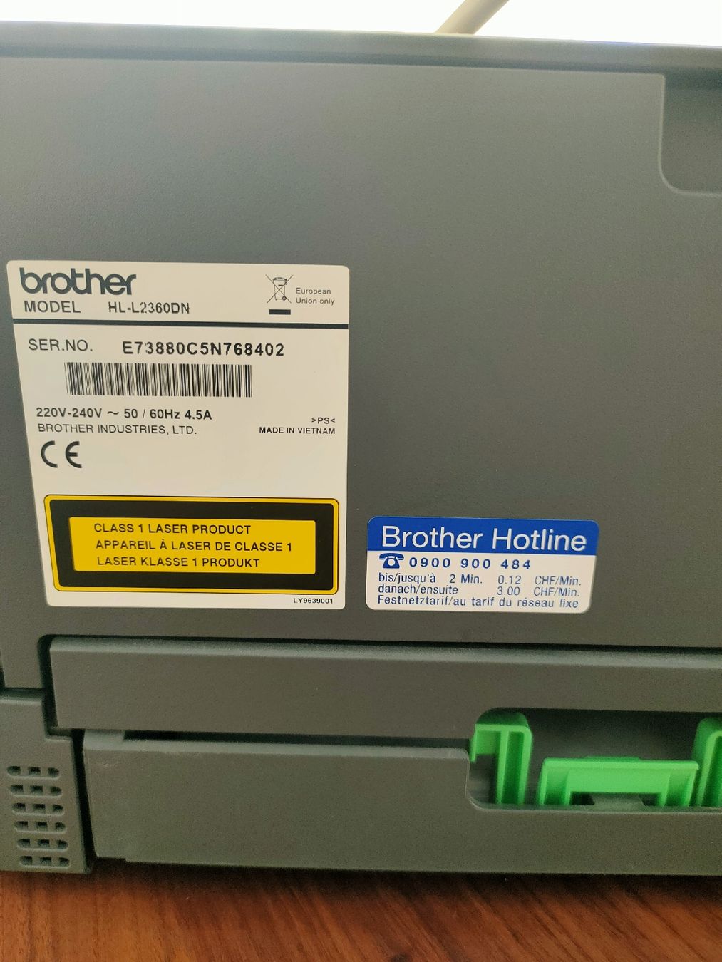 Brother Stampanti: !! AB 1 CHF !! Laserdrucker Brother HL-L2360DN – Usato da Oberwil b. Zug venduto da PaF_592 3
